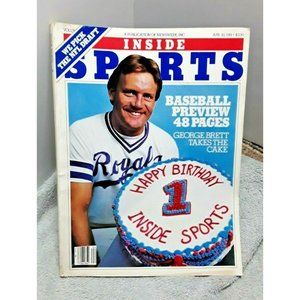 Inside Sports April 30 1981 George Brett Royals Ted Williams